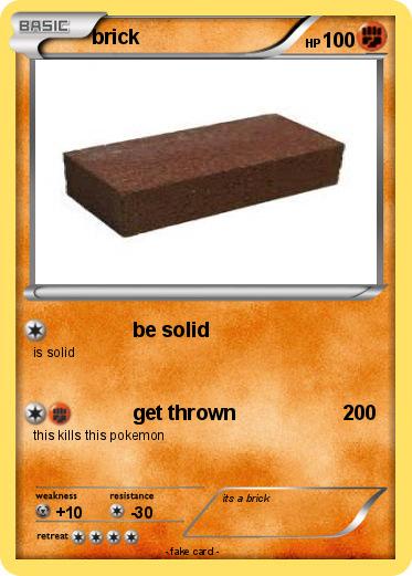 Pokemon brick