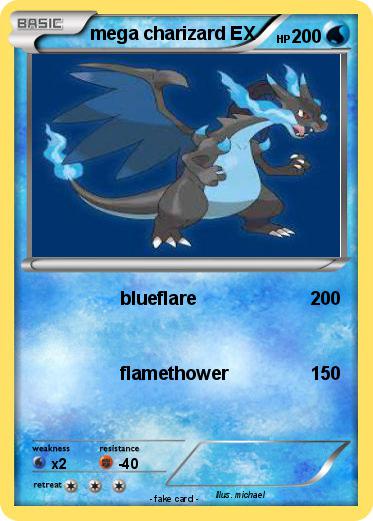 Pokemon mega charizard EX