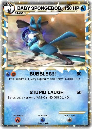 Pokemon BABY SPONGEBOB