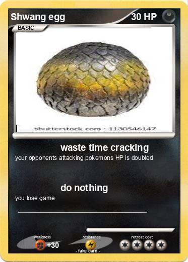 Pokemon Shwang egg