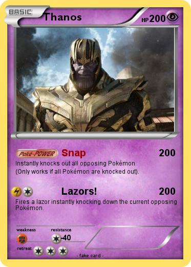 Pokemon Thanos