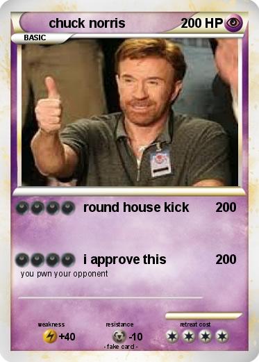 Pokemon chuck norris