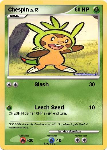 Pokemon Chespin