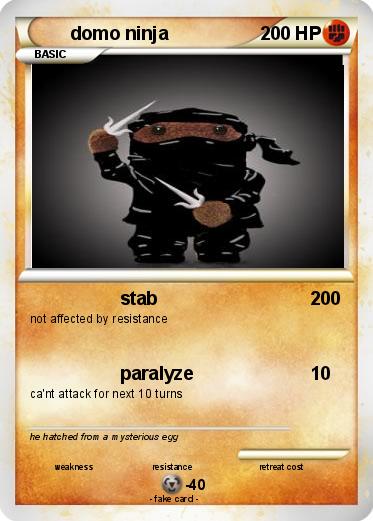 Pokemon domo ninja