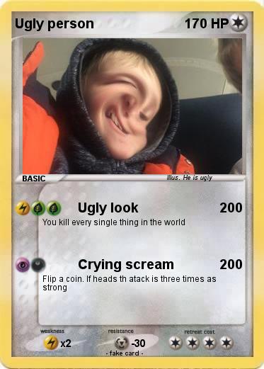 Pokemon Ugly person