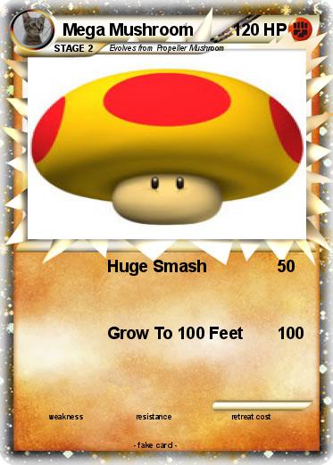 Pokemon Mega Mushroom