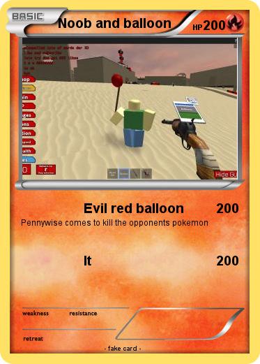 Pokemon Noob and balloon