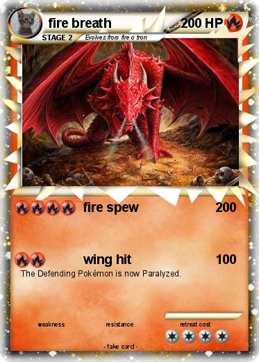 Pokemon fire breath