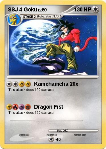Pokemon SSJ 4 Goku