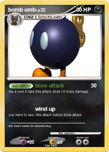 Pokemon bomb omb