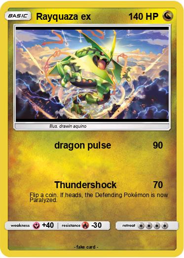 Pokemon Rayquaza ex