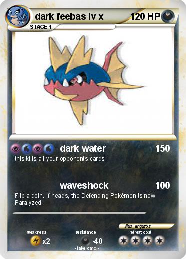 Pokemon dark feebas lv x