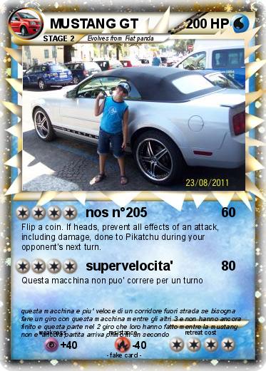 Pokemon MUSTANG GT