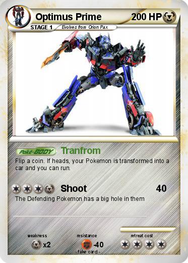 Pokemon Optimus Prime