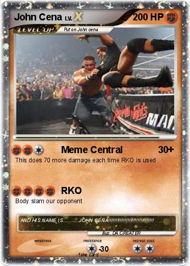 Pokemon John Cena
