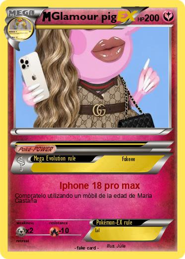 Pokemon Glamour pig