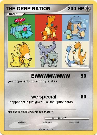 Pokemon THE DERP NATION