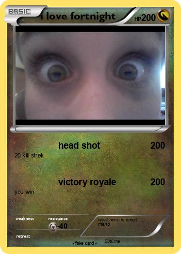 Pokemon i love fortnight