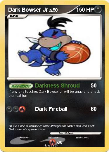 Pokemon Dark Bowser Jr