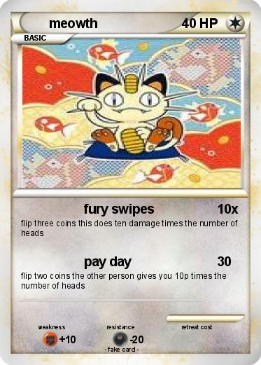 Pokemon meowth