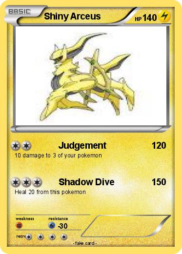 Pokemon Shiny Arceus
