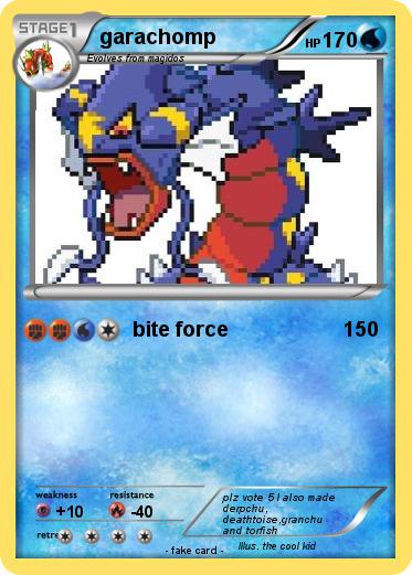 Pokemon garachomp