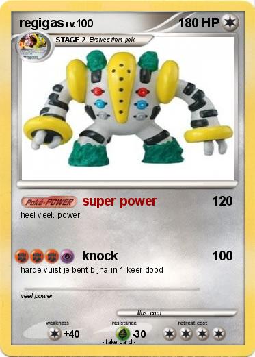 Pokemon regigas