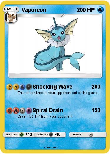 Pokemon Vaporeon