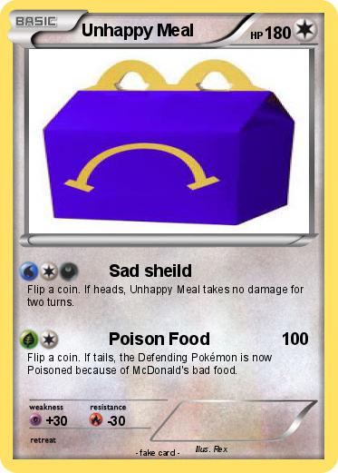 Pokemon Unhappy Meal