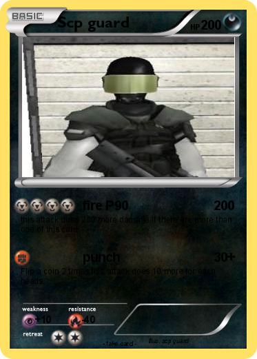 Pokemon Scp guard