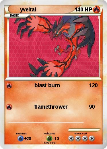Pokemon yveltal
