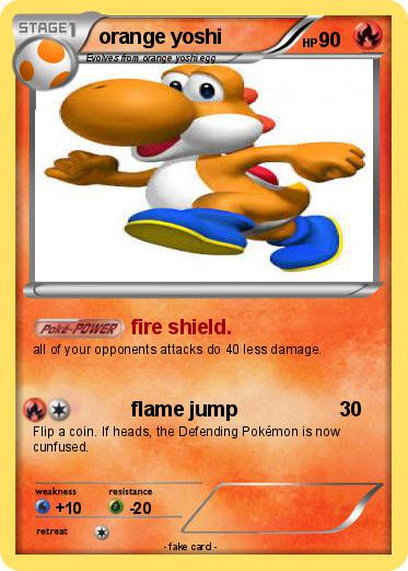 Pokemon orange yoshi