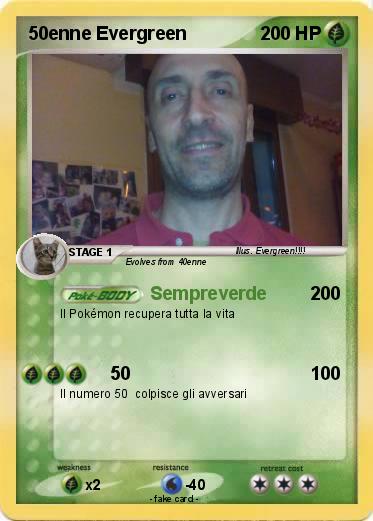 Pokemon 50enne Evergreen