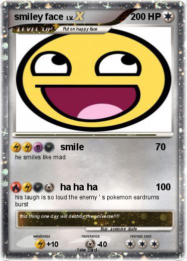 Pokemon smiley face