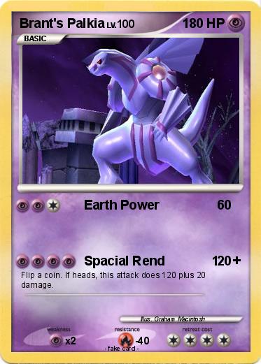 Pokemon Brant's Palkia