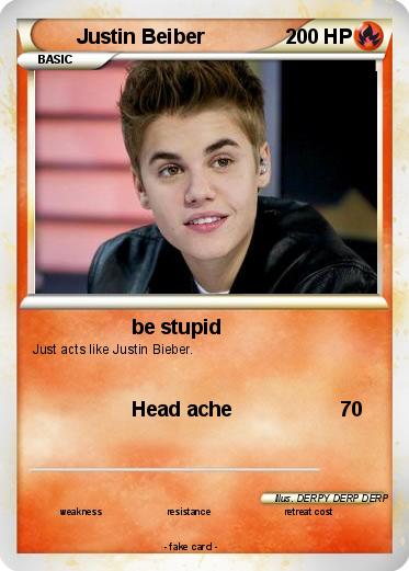 Pokemon Justin Beiber