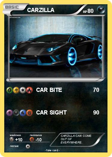 Pokemon CARZILLA