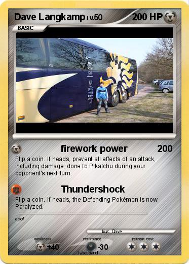 Pokemon Dave Langkamp