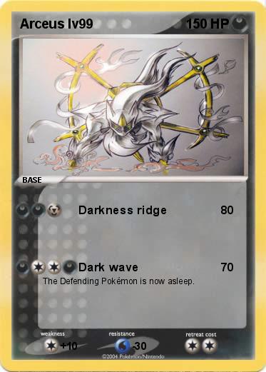 Pokemon Arceus lv99