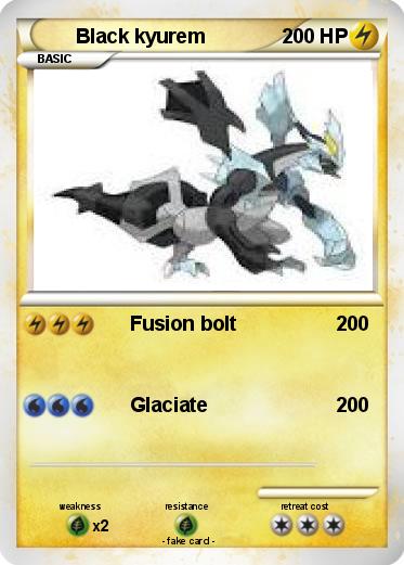 Pokemon Black kyurem
