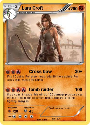 Pokemon Lara Croft
