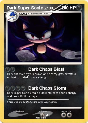 Pokemon Dark Super Sonic