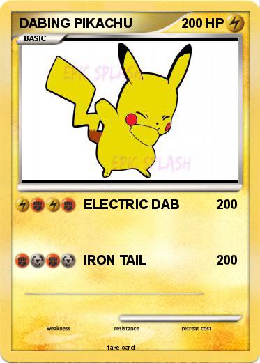 Pokemon DABING PIKACHU