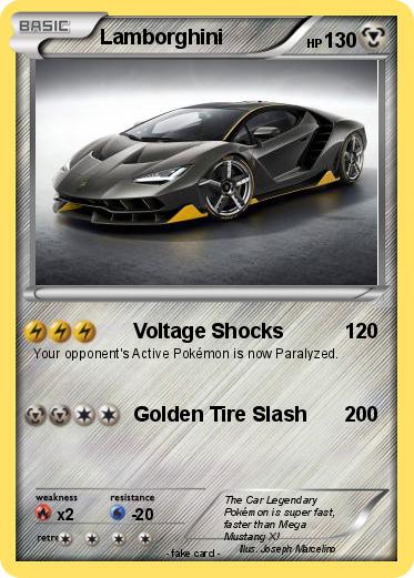 Pokemon Lamborghini