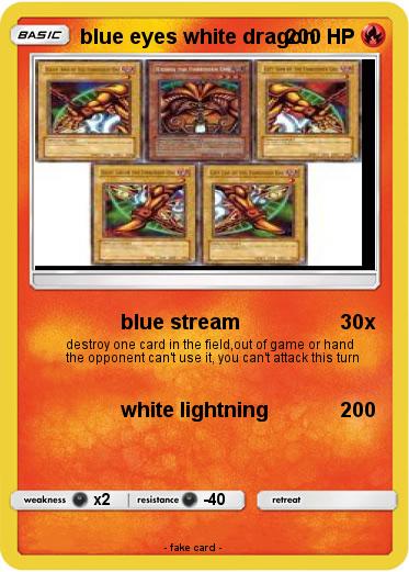 Pokemon blue eyes white dragon