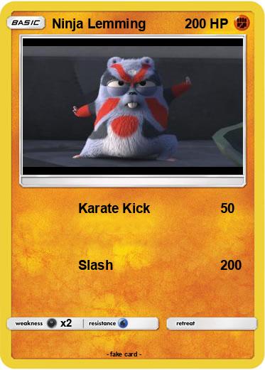 Pokemon Ninja Lemming