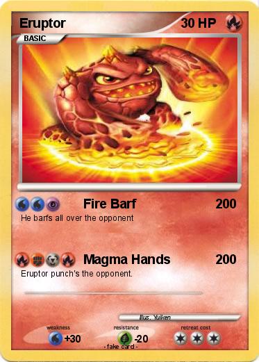 Pokemon Eruptor