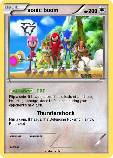 Pokemon sonic boom