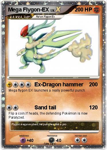 Pokemon Mega Flygon-EX