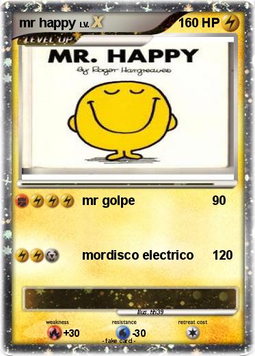 Pokemon mr happy
